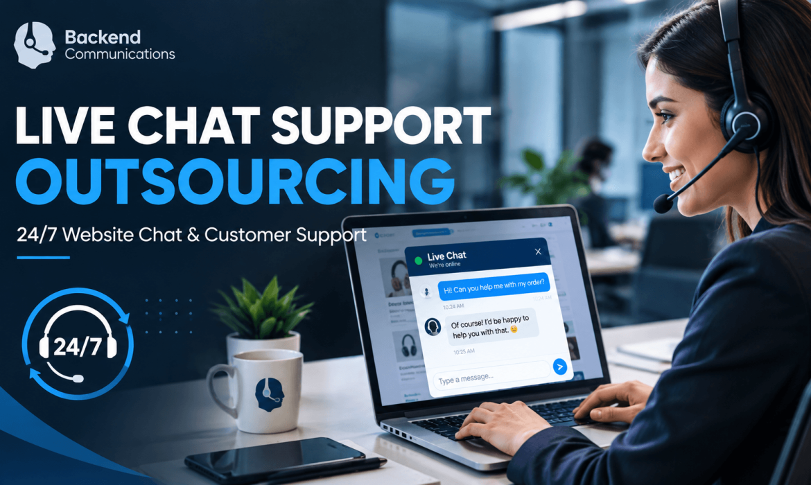 Live Chat Support Outsourcing 247 Website Chat & Customer Support