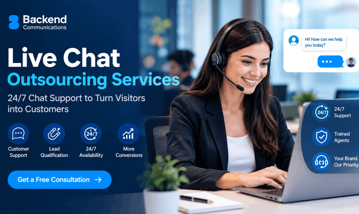 live chat outsourcing services